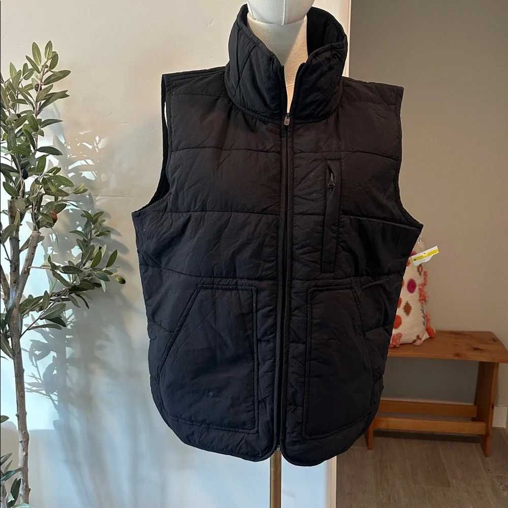 Zella Packable Black Quilted Vest New! - Picture 9 of 14